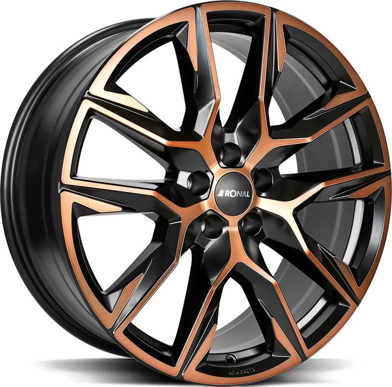 Диски RONAL R71 Jet Black Copper Matt Front Cu 8,5x20 5/112 ET52 CB66,5