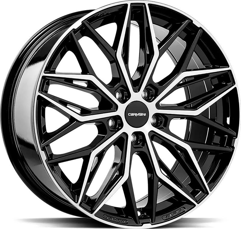 Диски Rautamo Netto CARMANI Max Black polish 7x17 5/112 ET47 CB66,7