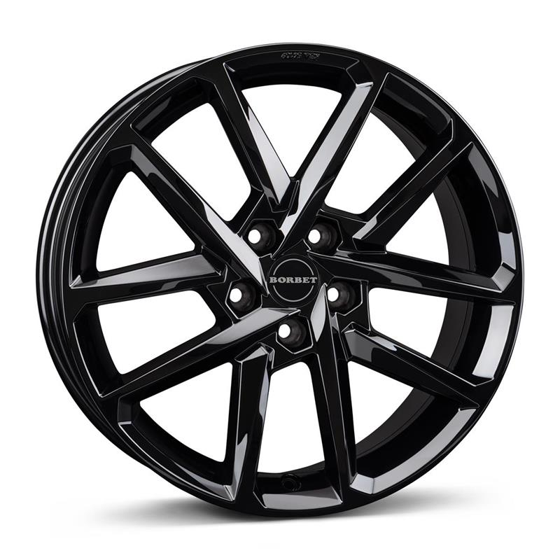 Диски Rautamo Netto BORBET N Black Glossy 8x19 5/112 ET44.9 CB57,1
