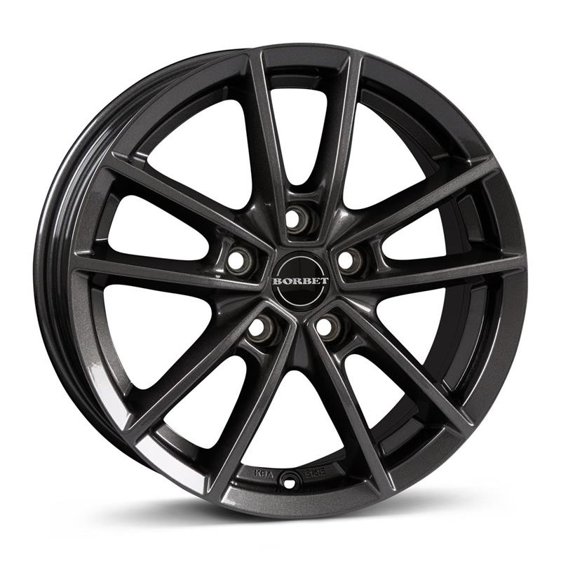 Диски BORBET W Mistral Antracite Glossy 8x20 5/114,3 ET36 CB72,5