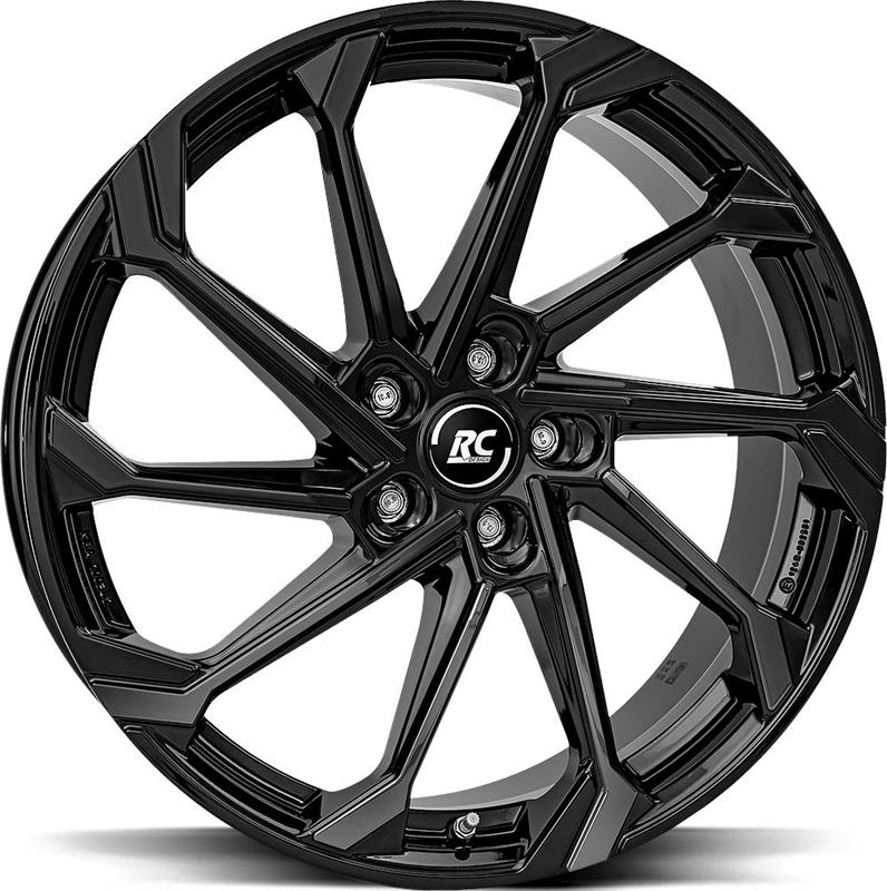 Диски Rautamo Netto BROCK RC36 Shiny Black 8x20