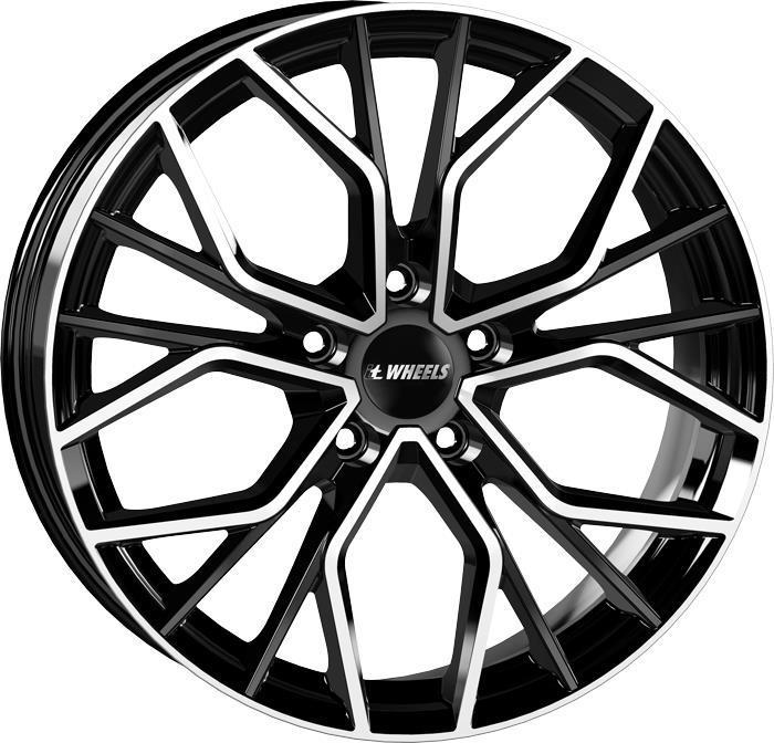 Диски Statusfälgar TIARA Black Polished 8x18 5/108 ET45 60°