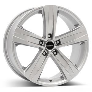 Диски MAK Stone 5 Silver 7,5x18 5/108 ET45 CB63,4